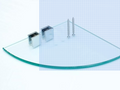 Tempered Glass Corner shelf